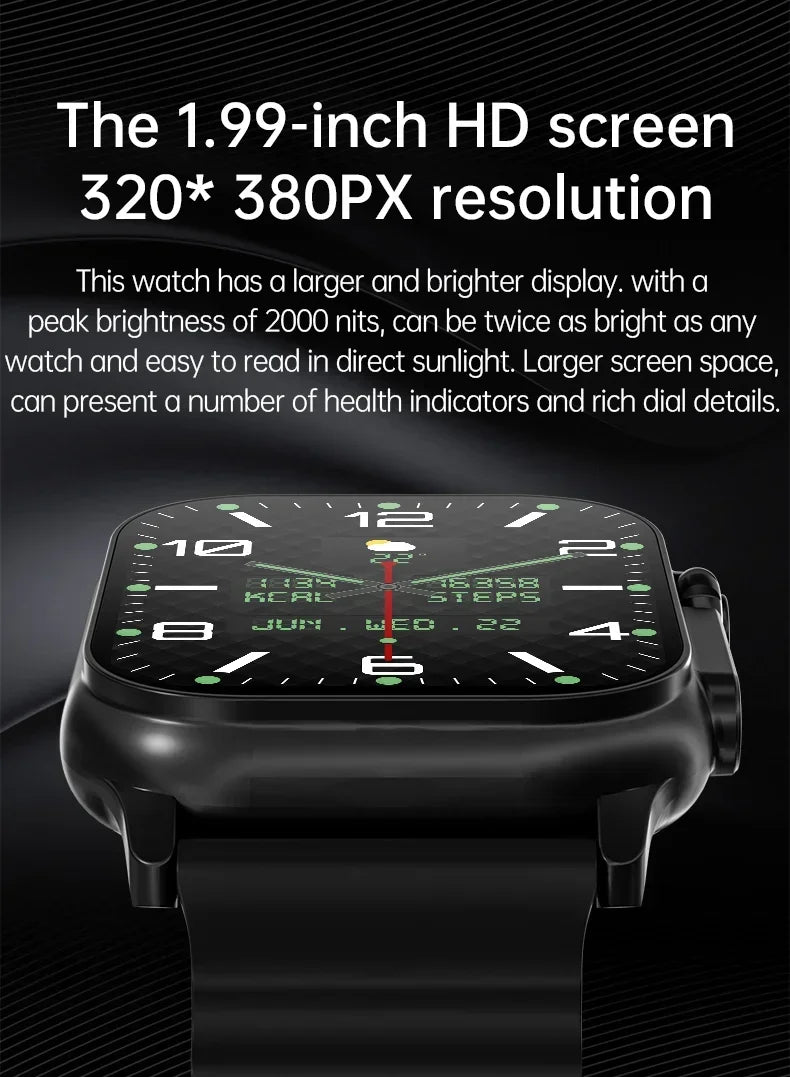 Gaines T900 Ultra 2 Smart Watch 49mm Series 8 2.3 "AMOLED Screen NFC Compass Waterproof For Apple Watch IWO Ultra 8 Smartwatch